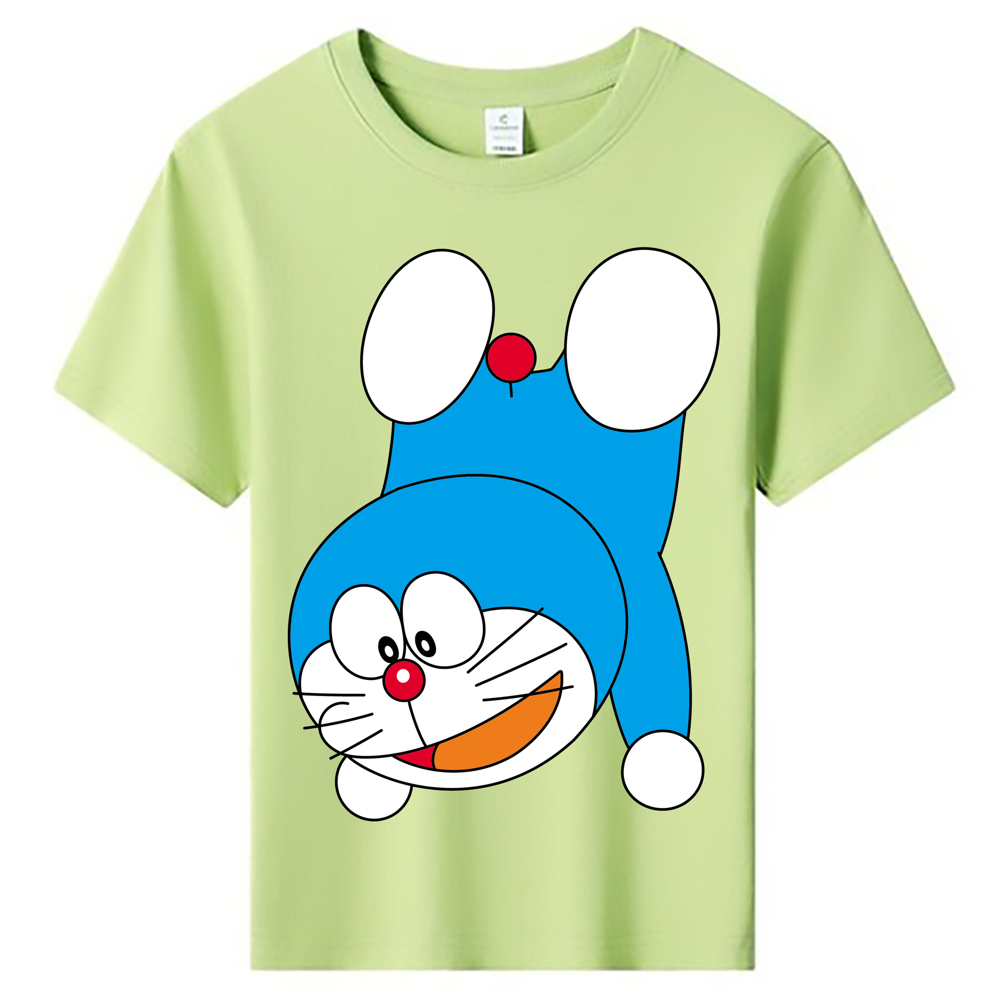 （画像用） ドラえもん Doraemon 綿100％キッズTシャツ（フロントプリント）